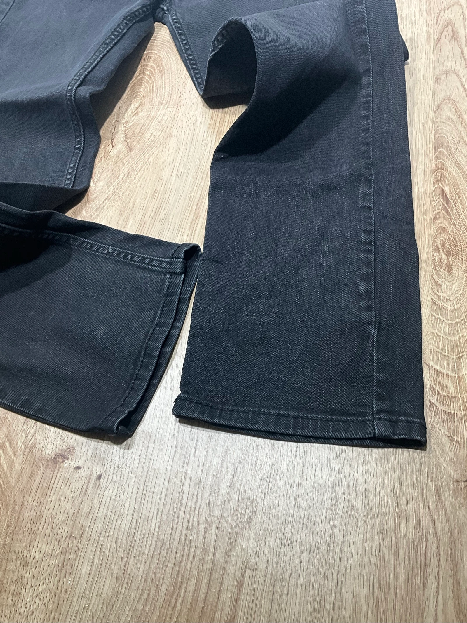 Levi's Slim W34 L32 Denim 99% Cotton Black Washed lvh 227 – photo 3